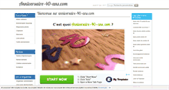 Desktop Screenshot of anniversaire-40-ans.com